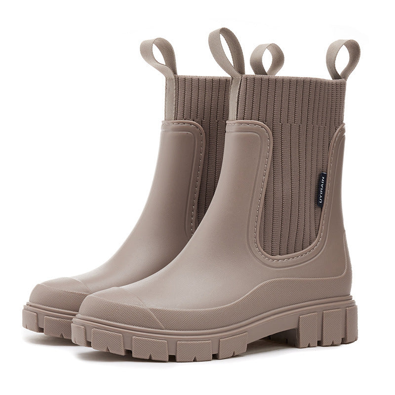 Buty Gumowe | Wodoodporne, Antypoślizgowe | Idealne na Deszcz