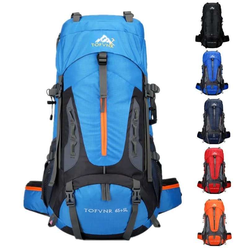 Plecak turystyczny 60L | Wodoodporny, Regulowany | Do trekkingu i przygód