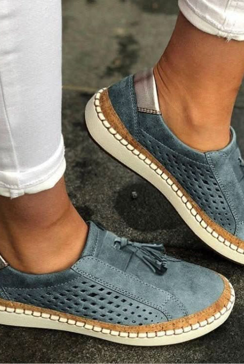 Buty damskie wsuwane | Amortyzacja, oddychające wsparcie