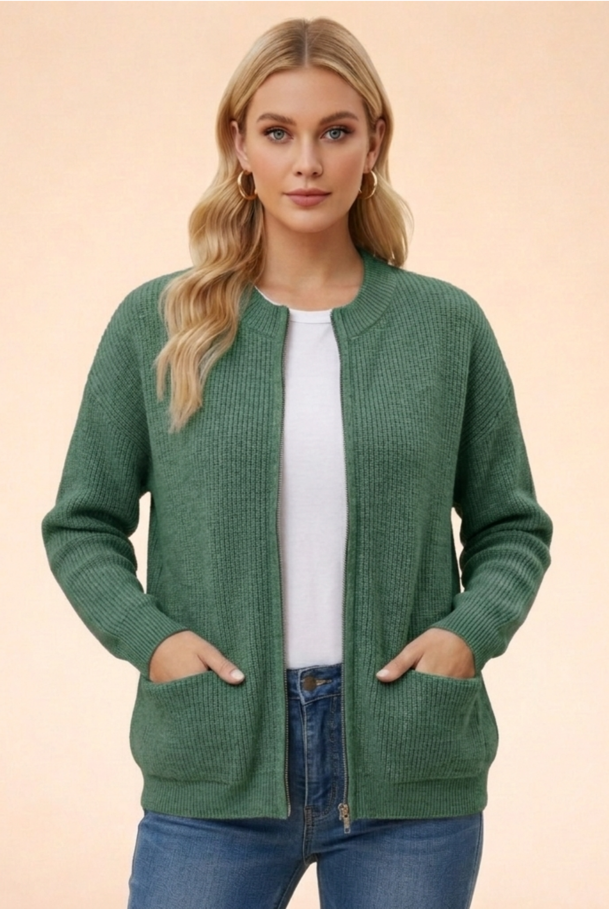 Kardigan tricot | Miękki i elegancki | Uniwersalny komfort