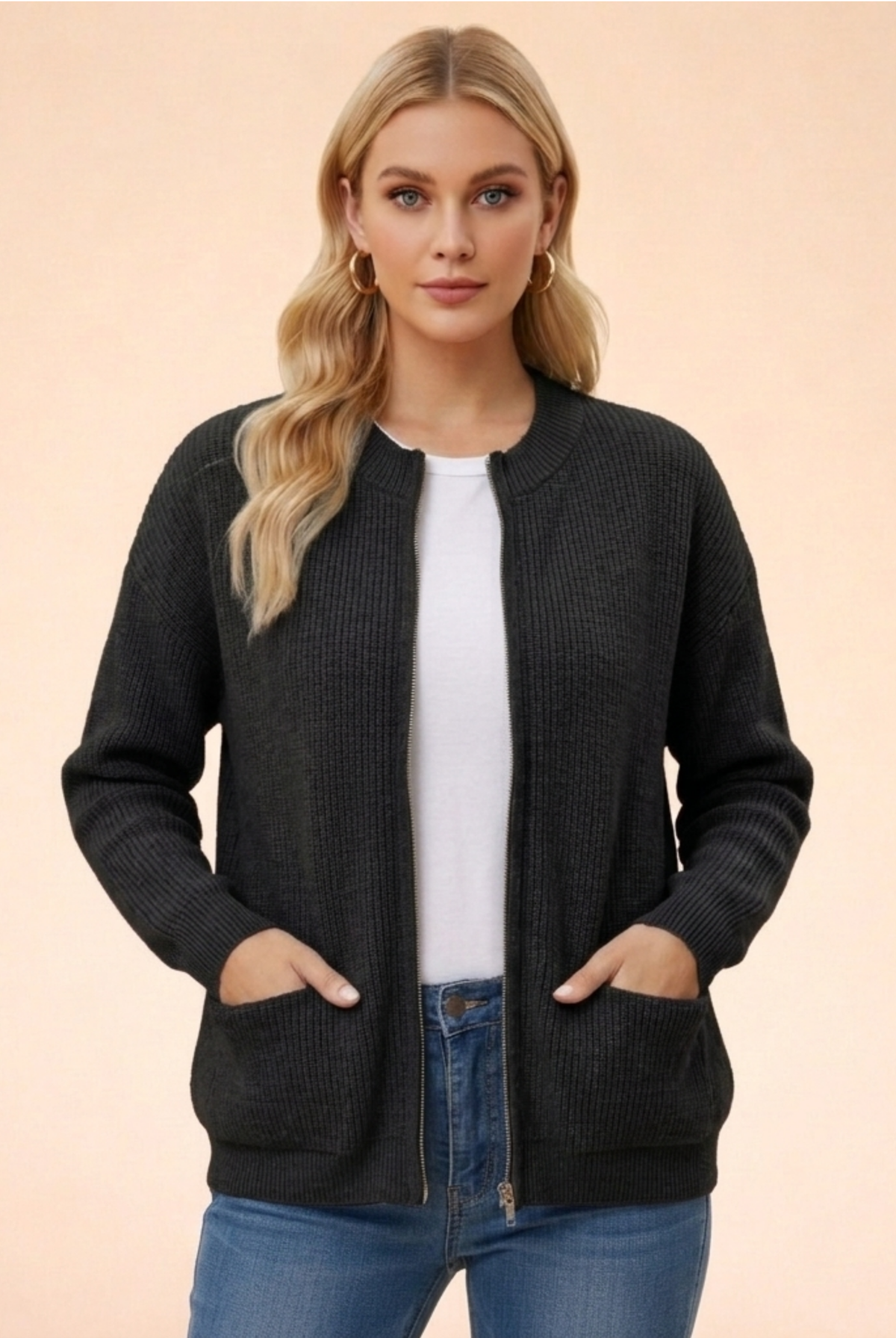 Kardigan tricot | Miękki i elegancki | Uniwersalny komfort