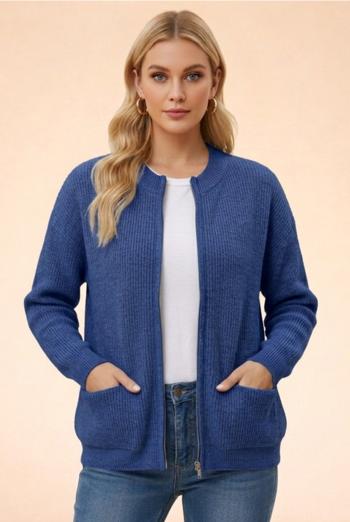 Kardigan tricot | Miękki i elegancki | Uniwersalny komfort