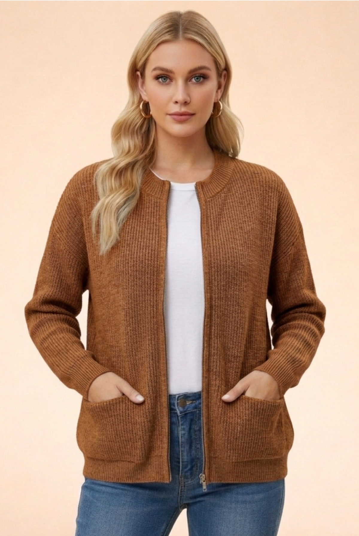 Kardigan tricot | Miękki i elegancki | Uniwersalny komfort