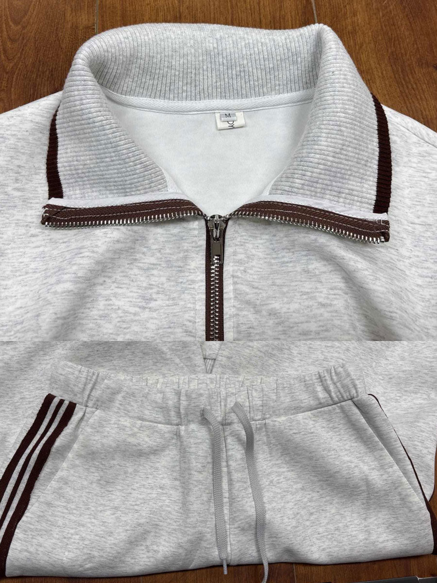 Komplet Damski Bluzka i Spodnie | Ample, Płynny Krój | Comfort
