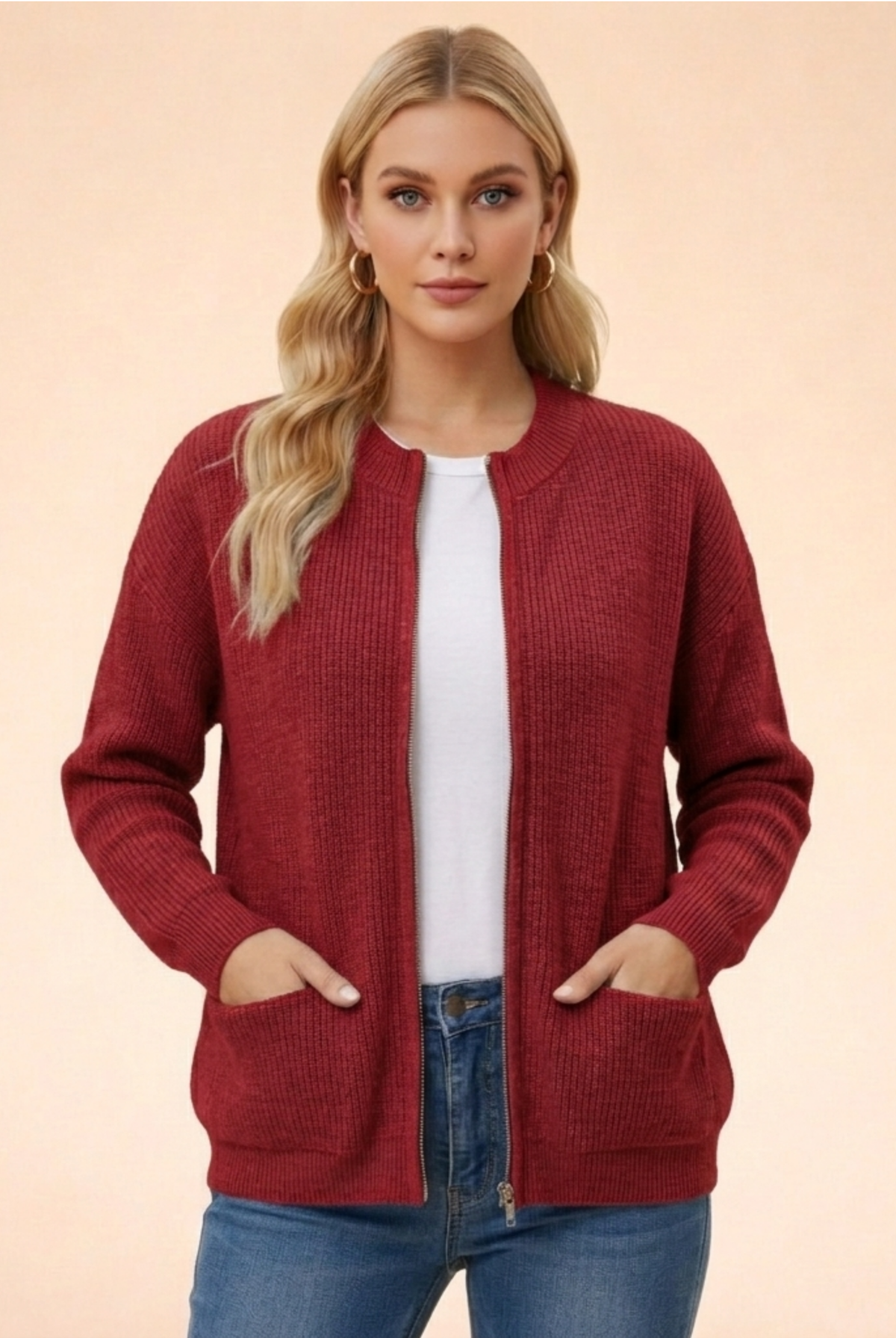 Kardigan tricot | Miękki i elegancki | Uniwersalny komfort