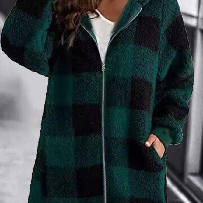 Bluza damska oversize z kapturem | Ciepła, wygodna