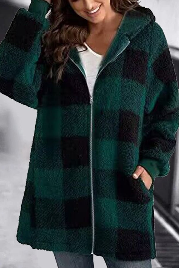 Bluza damska oversize z kapturem | Ciepła, wygodna