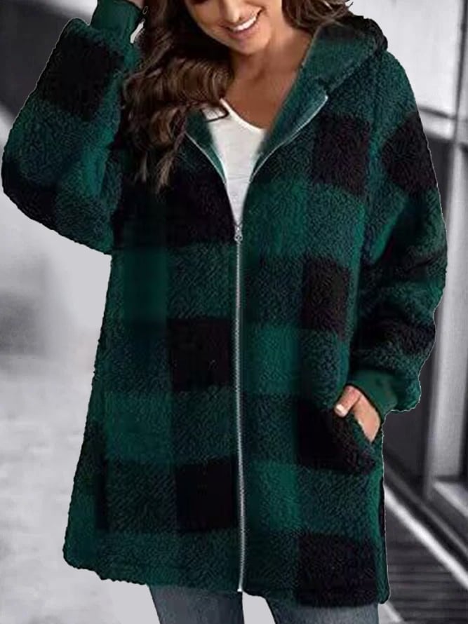 Bluza damska oversize z kapturem | Ciepła, wygodna