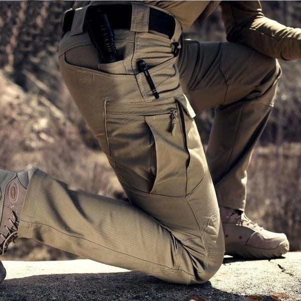 Spodnie Cargo Taktyczne | Outdoor Turystyka | Wiele Kieszeni