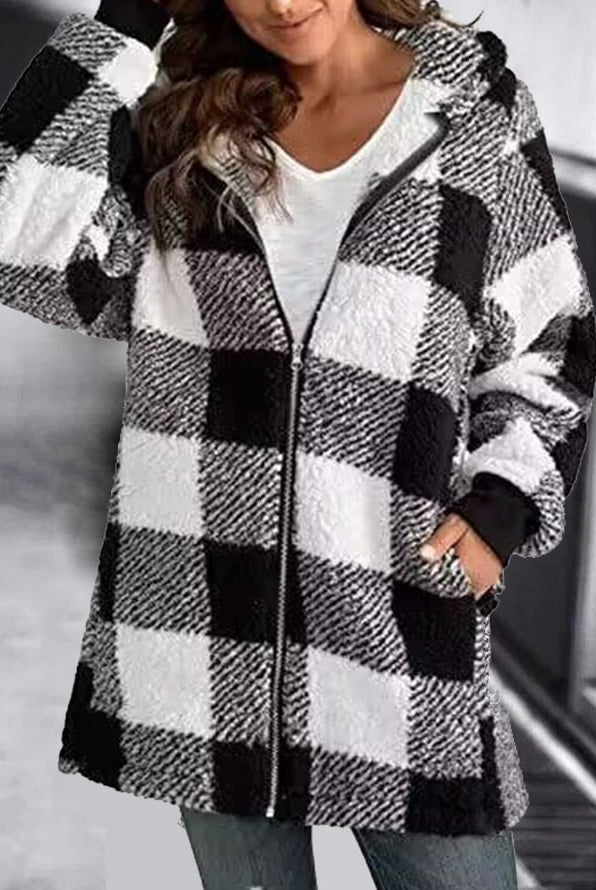Bluza damska oversize z kapturem | Ciepła, wygodna