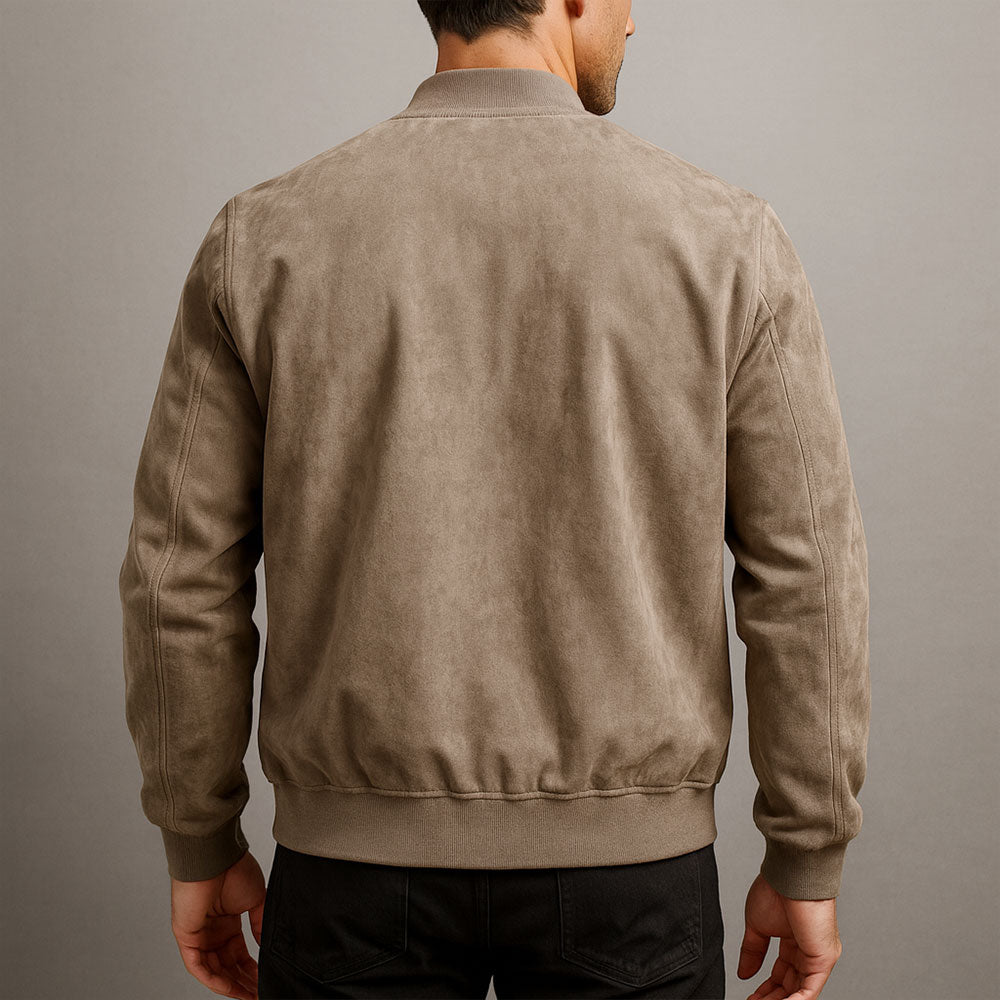 Kurtka Bomber Męska Oddychająca Minimalistyczna