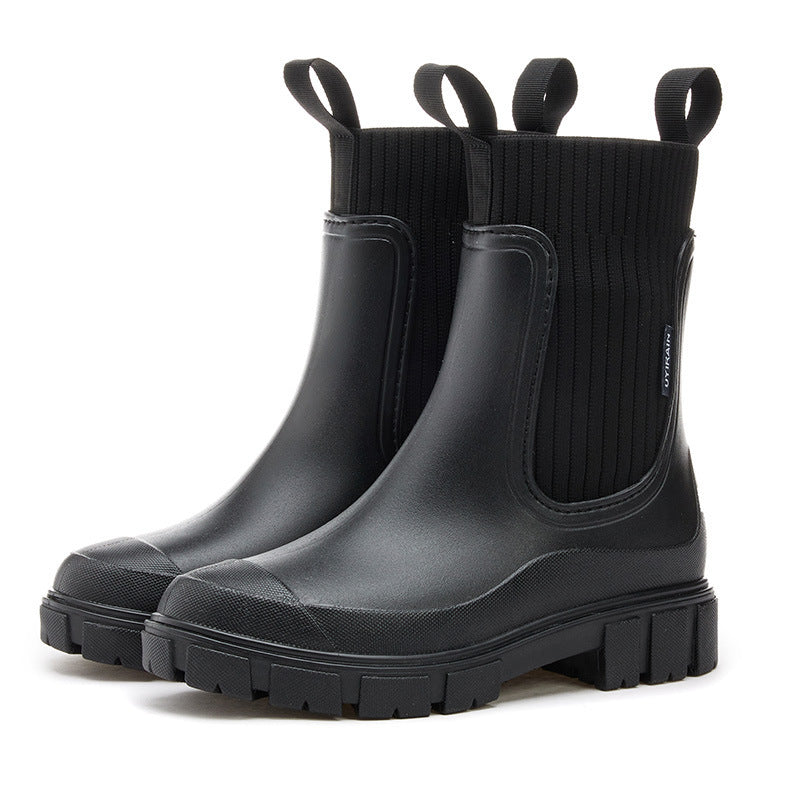 Buty Gumowe | Wodoodporne, Antypoślizgowe | Idealne na Deszcz