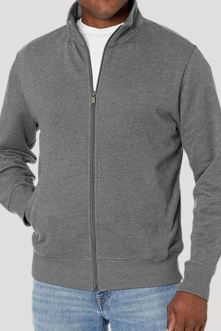 Kurtka Męska Przejściowa | Zamek Suwak, Slim Fit | Lekka Casual