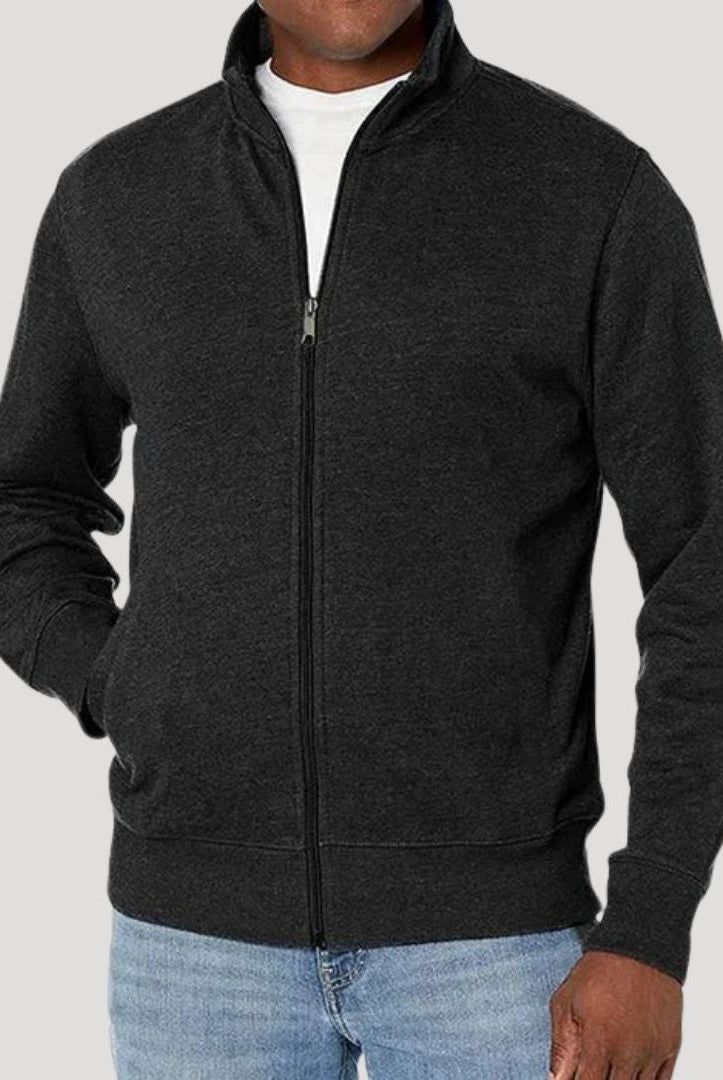 Kurtka Męska Przejściowa | Zamek Suwak, Slim Fit | Lekka Casual