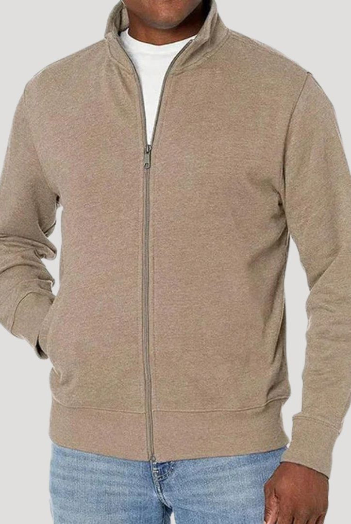 Kurtka Męska Przejściowa | Zamek Suwak, Slim Fit | Lekka Casual