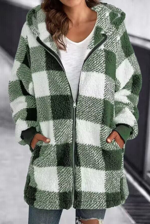 Bluza damska oversize z kapturem | Ciepła, wygodna