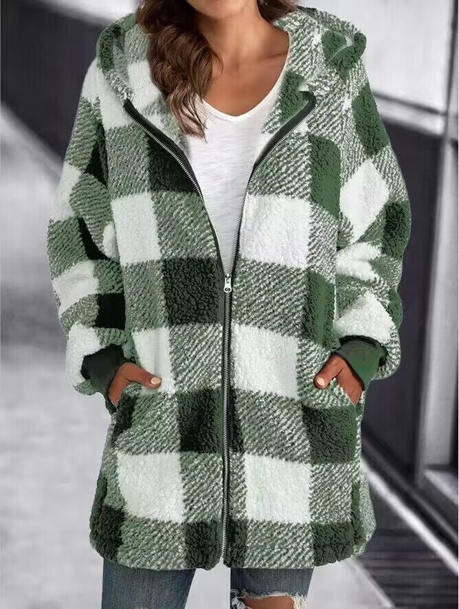 Bluza damska oversize z kapturem | Ciepła, wygodna