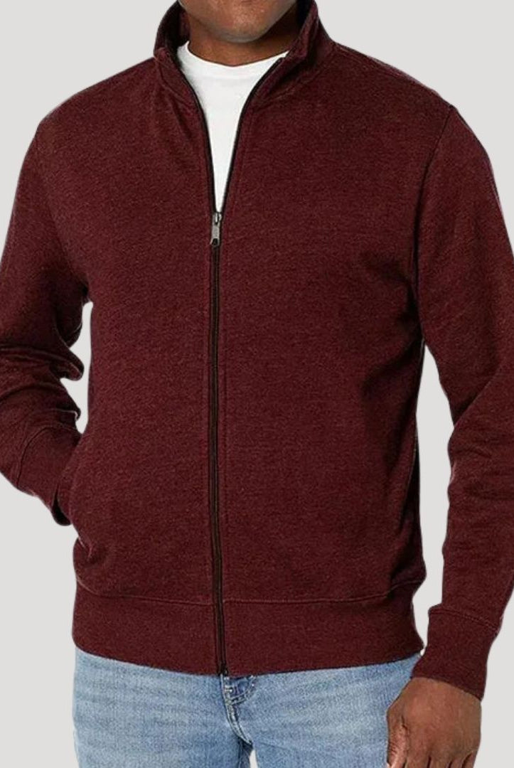 Kurtka Męska Przejściowa | Zamek Suwak, Slim Fit | Lekka Casual