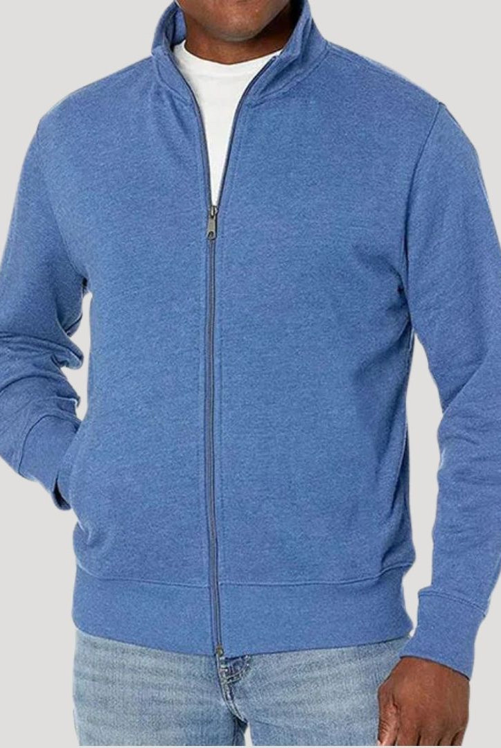 Kurtka Męska Przejściowa | Zamek Suwak, Slim Fit | Lekka Casual