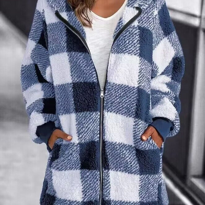 Bluza damska oversize z kapturem | Ciepła, wygodna