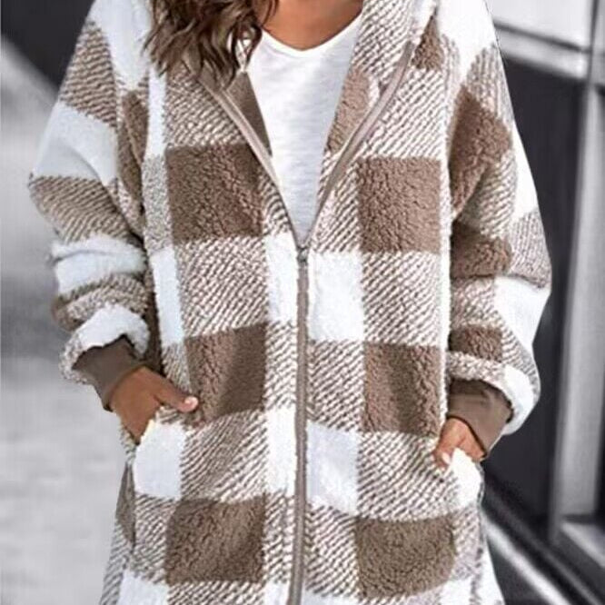 Bluza damska oversize z kapturem | Ciepła, wygodna
