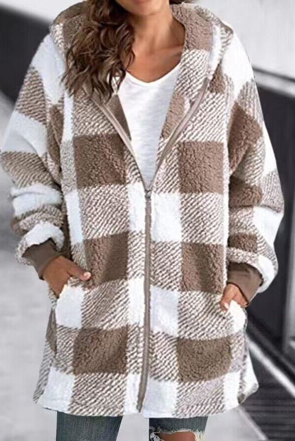 Bluza damska oversize z kapturem | Ciepła, wygodna