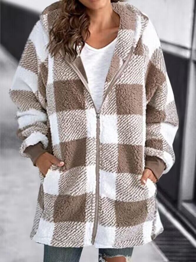 Bluza damska oversize z kapturem | Ciepła, wygodna