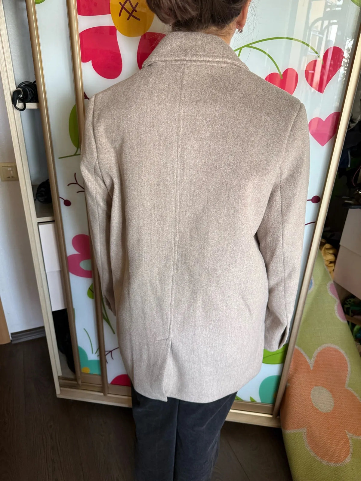 Płaszcz Damski | Dwurzędowy | Elegancki Krój Slim Fit