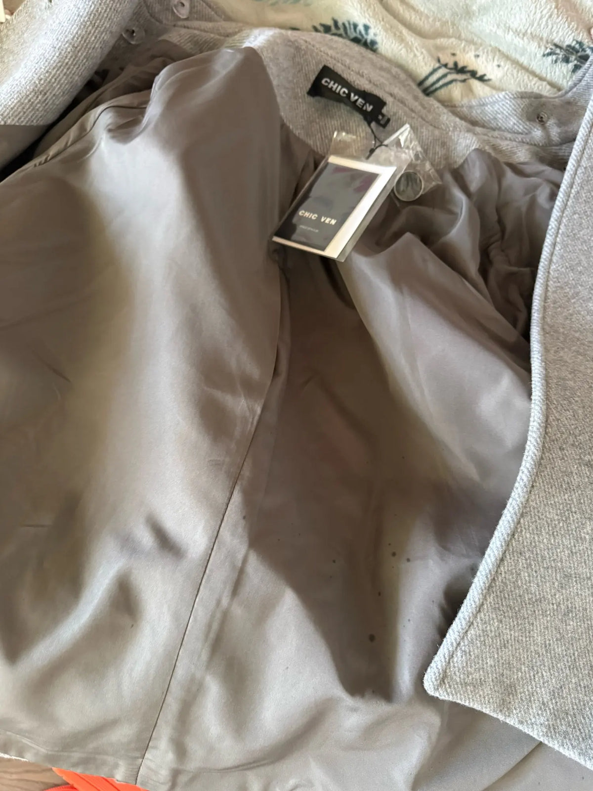 Płaszcz Damski | Dwurzędowy | Elegancki Krój Slim Fit