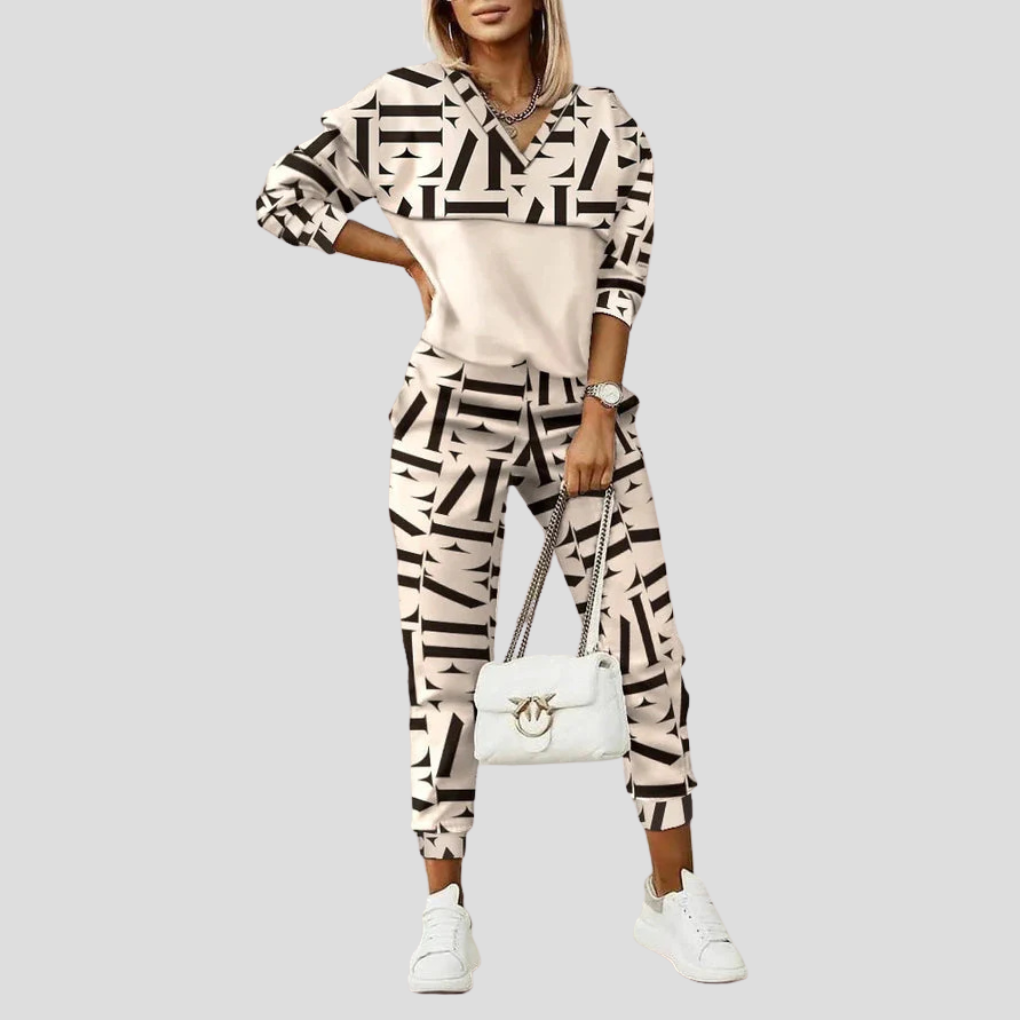 Dres damski | Zestaw elastyczny | Polyester stretch