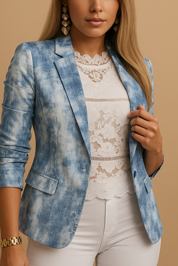 Blazer damski | Dopasowany krój i elegancki wygląd