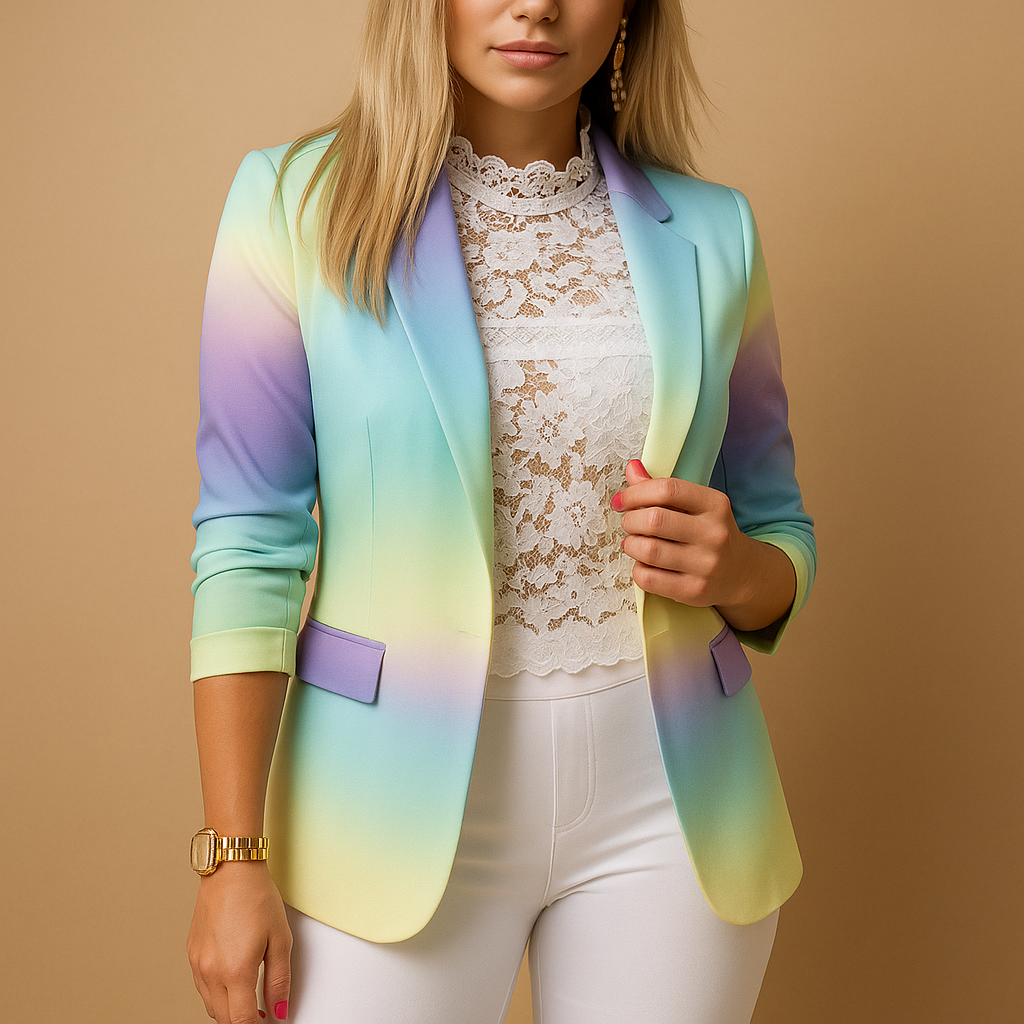 Blazer damski | Dopasowany krój i elegancki wygląd