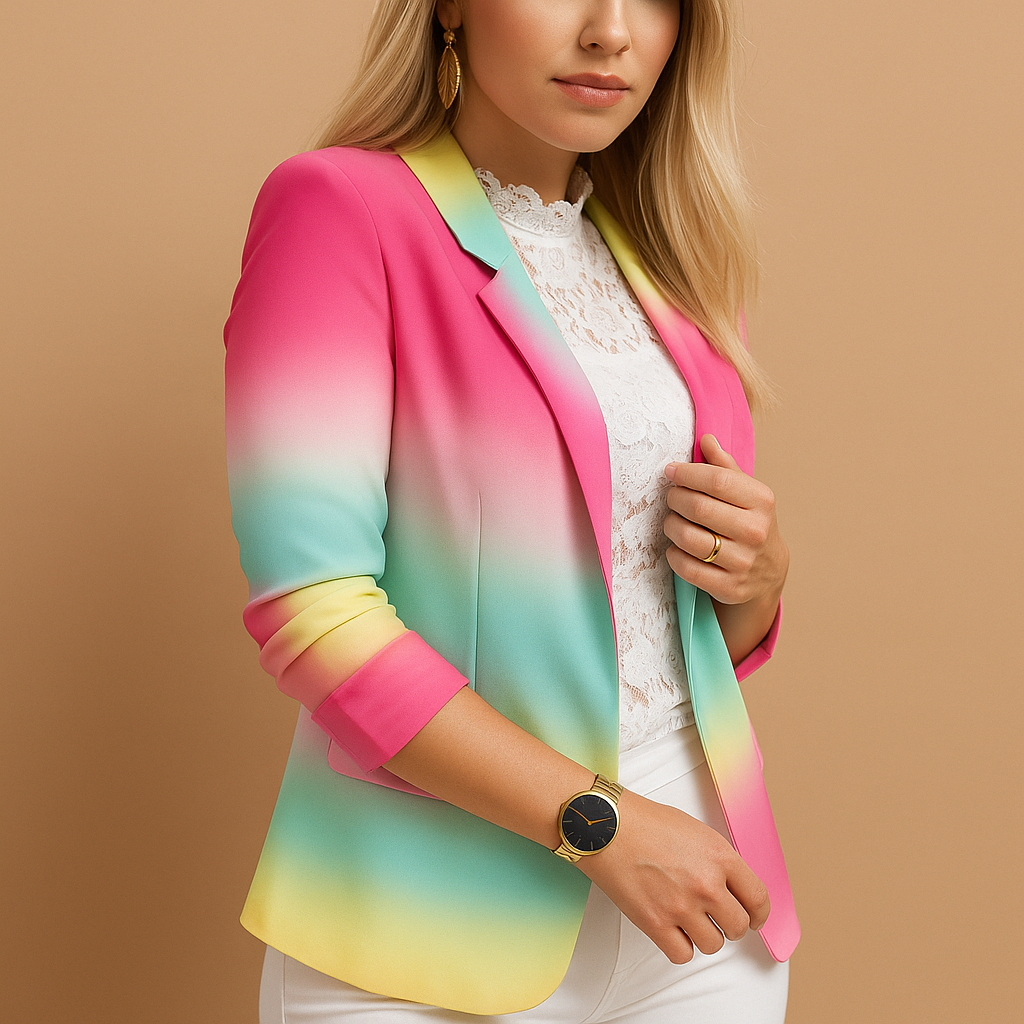 Blazer damski | Dopasowany krój i elegancki wygląd