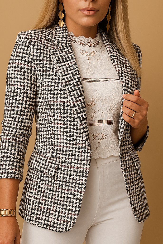 Blazer damski | Dopasowany krój i elegancki wygląd