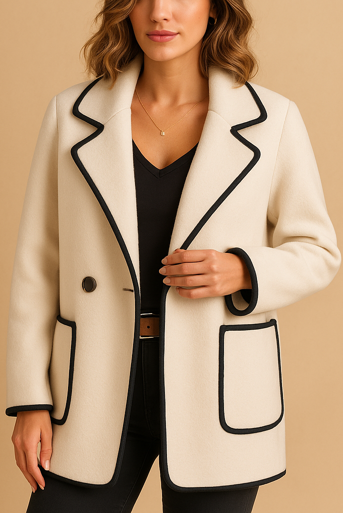 Blazer damski | Ciepła podszewka i ponadczasowy elegancki styl