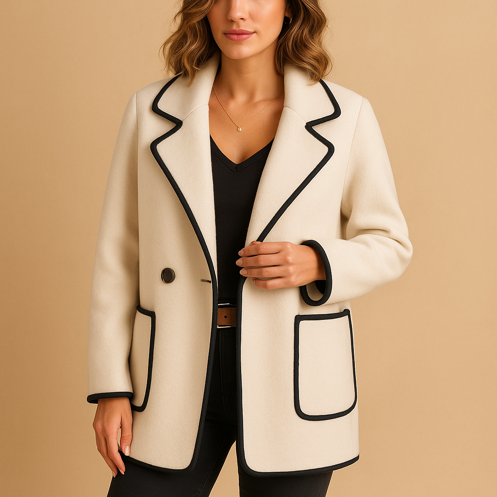 Blazer damski | Ciepła podszewka i ponadczasowy elegancki styl