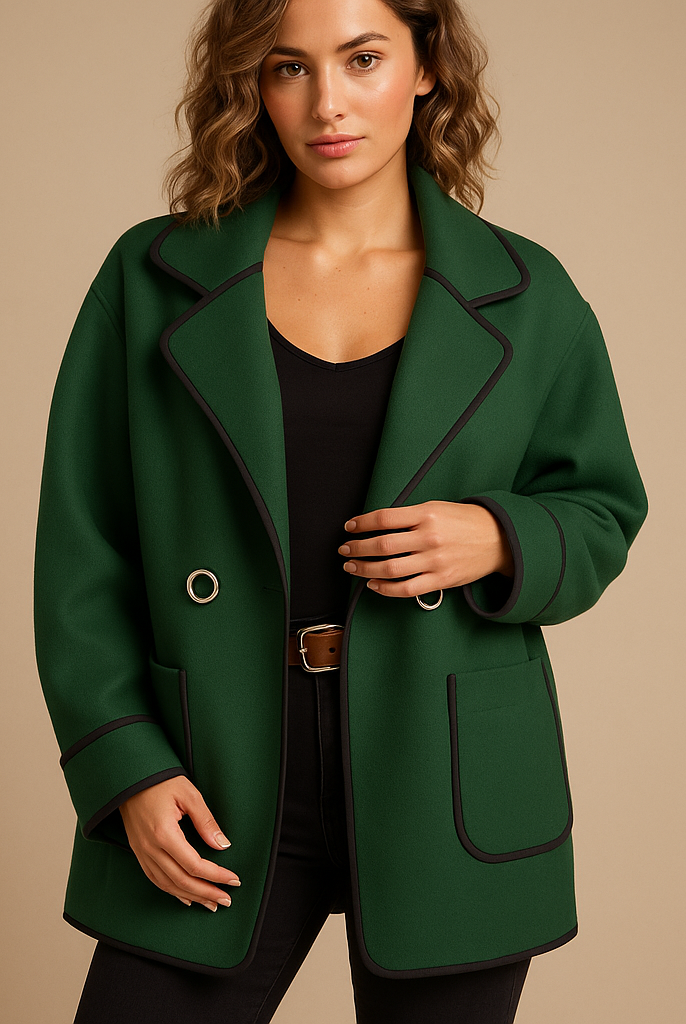 Blazer damski | Ciepła podszewka i ponadczasowy elegancki styl