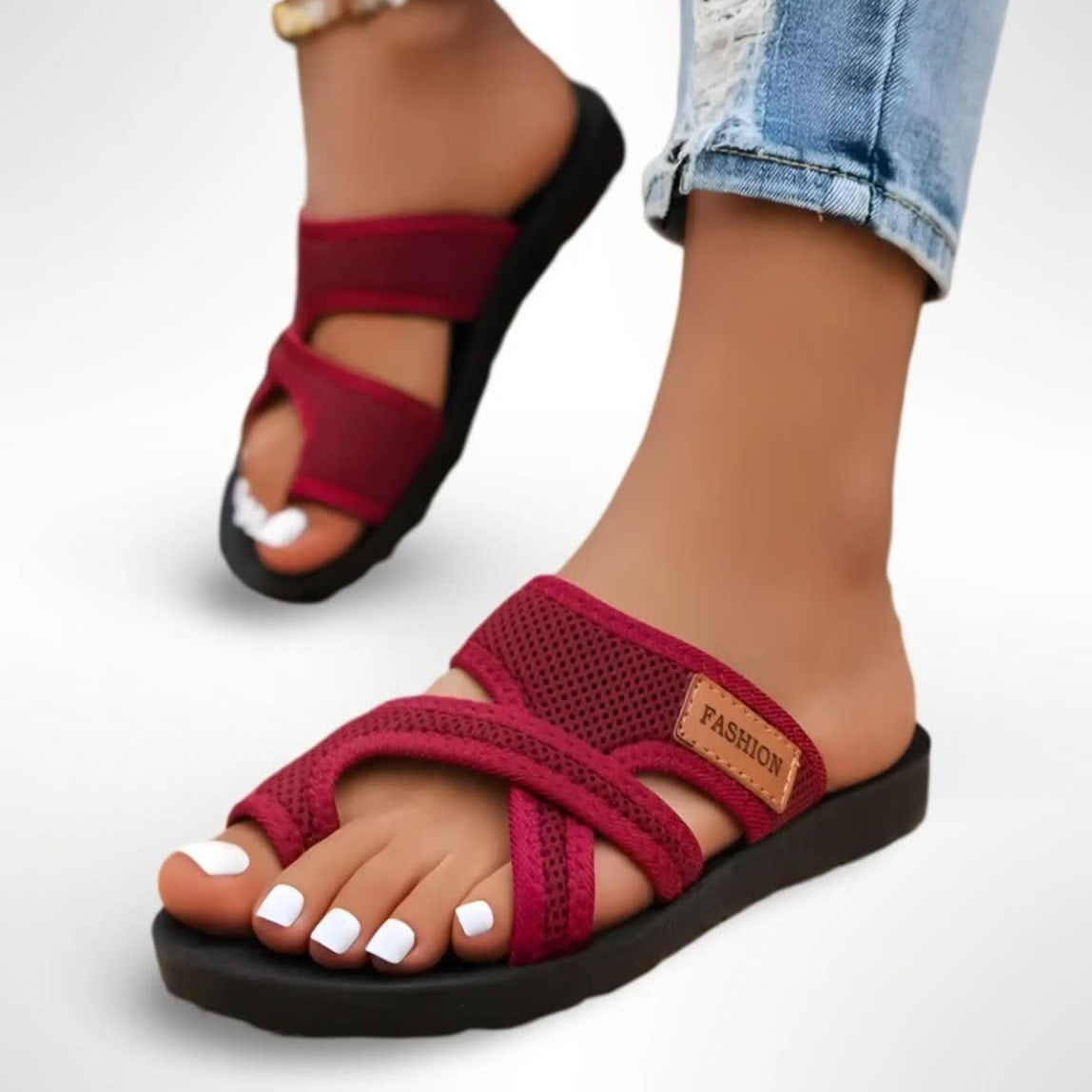 Sandały damskie ortopedyczne | Hallux valgus, odkryte palce