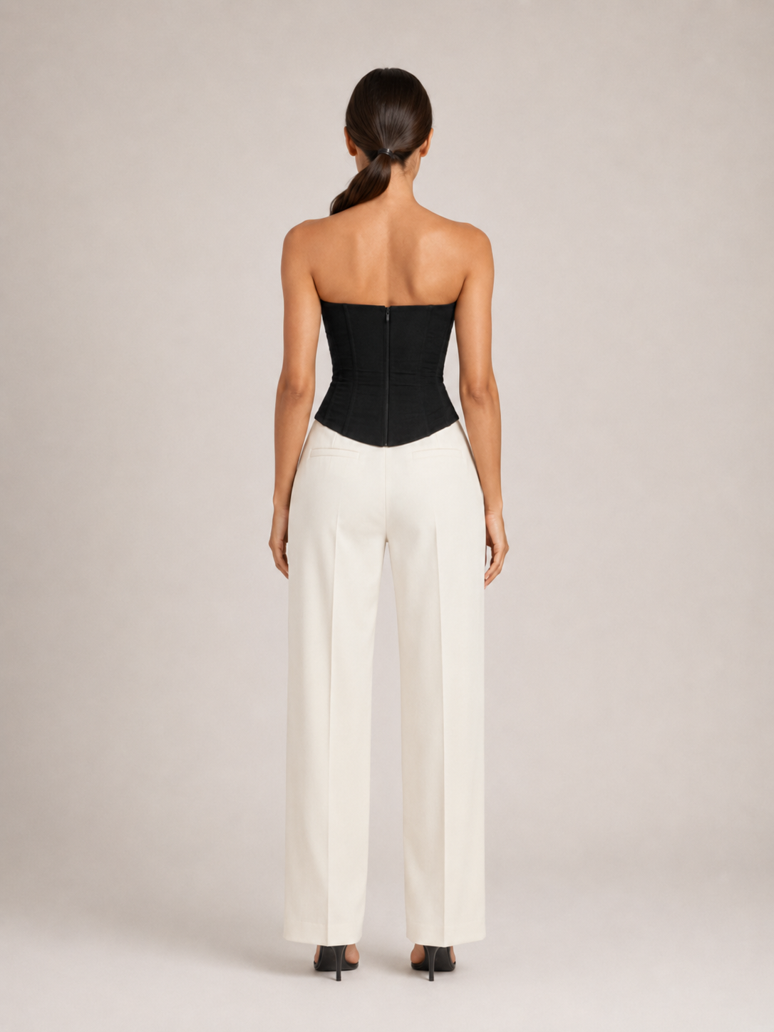 Top Corsetowy | Modelujący Krój | Regulowane Ramiączka