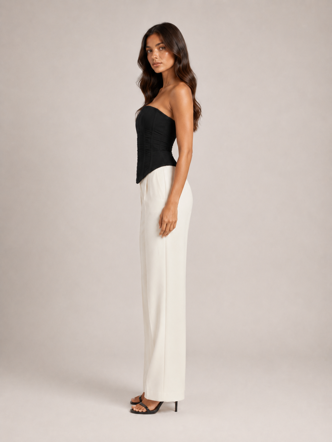 Top Corsetowy | Modelujący Krój | Regulowane Ramiączka