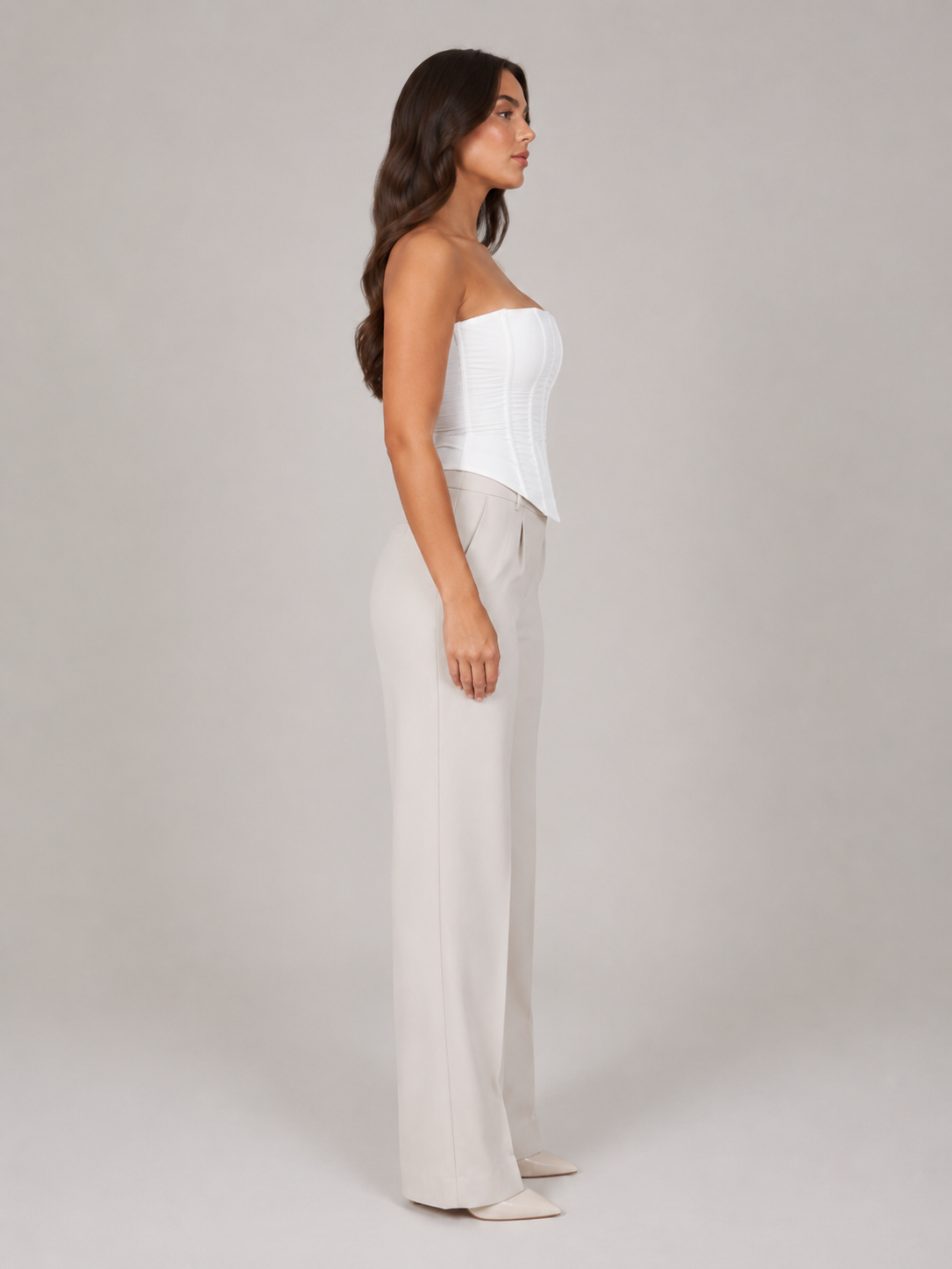 Top Corsetowy | Modelujący Krój | Regulowane Ramiączka