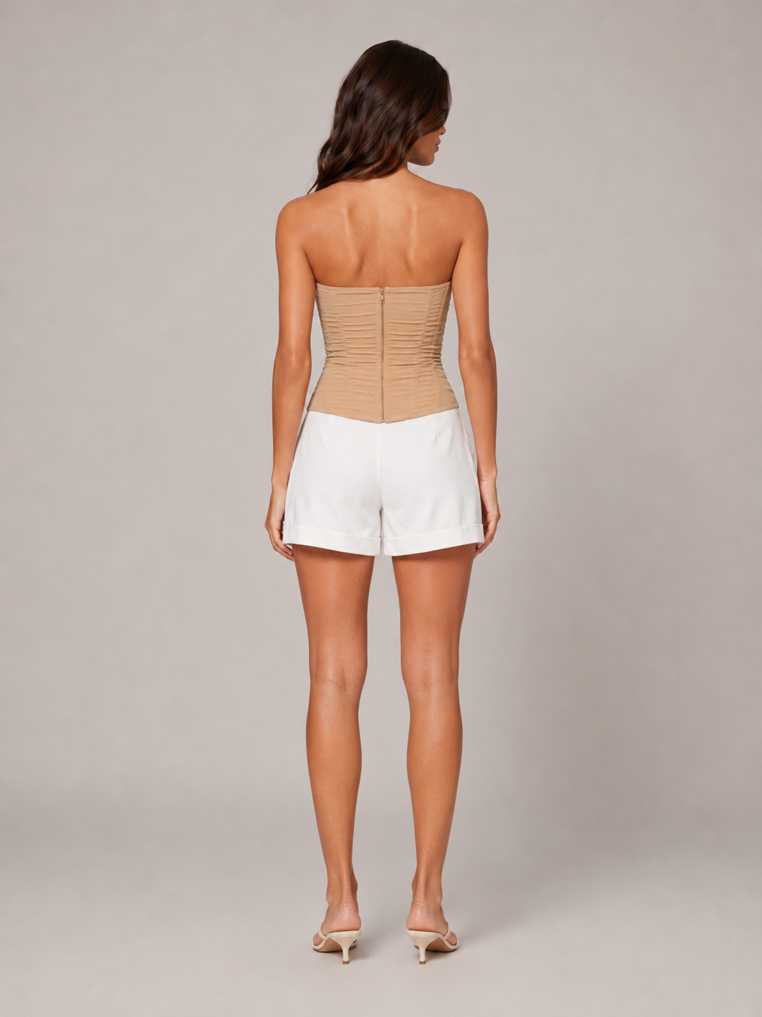 Top Corsetowy | Modelujący Krój | Regulowane Ramiączka