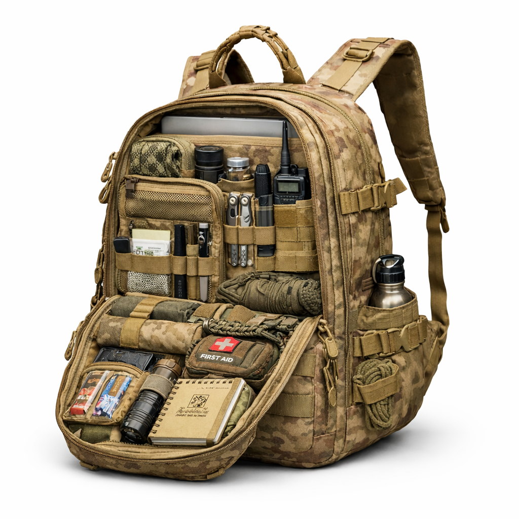 Plecak Taktyczny 35L | Wodoszczelny Turystyka Outdoor