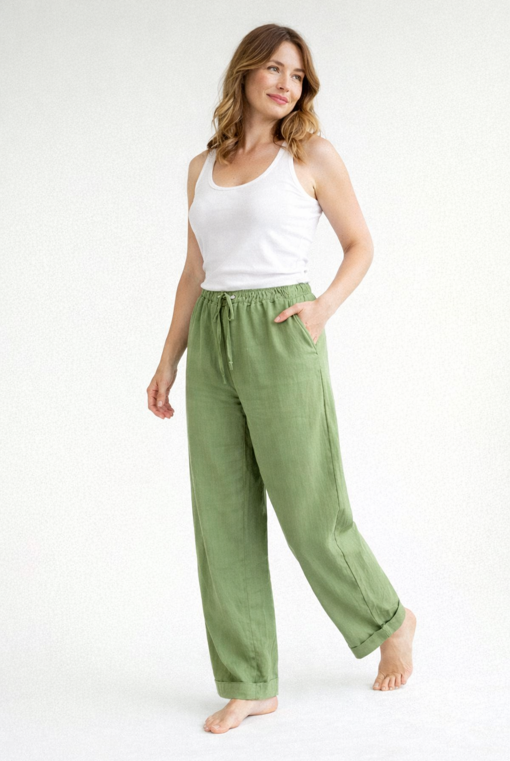 Spodnie damskie wygodne | Luźny fason | XS-3XL