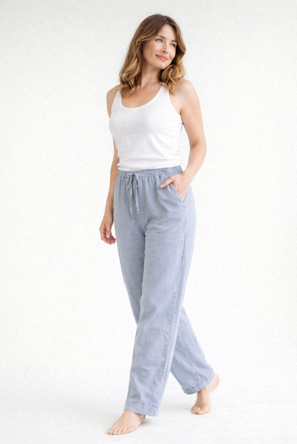 Spodnie damskie wygodne | Luźny fason | XS-3XL
