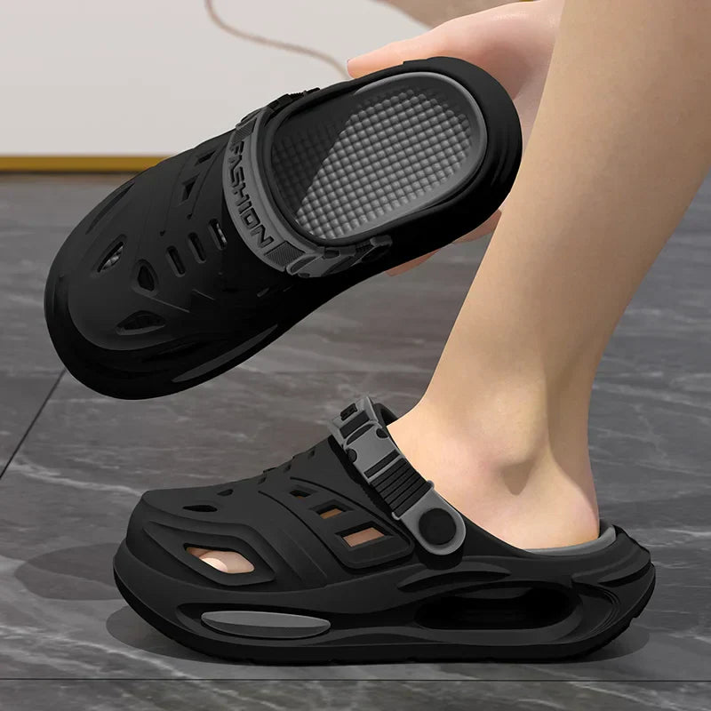 Klapki męskie | Wygodne slip-on z regulowaną opską