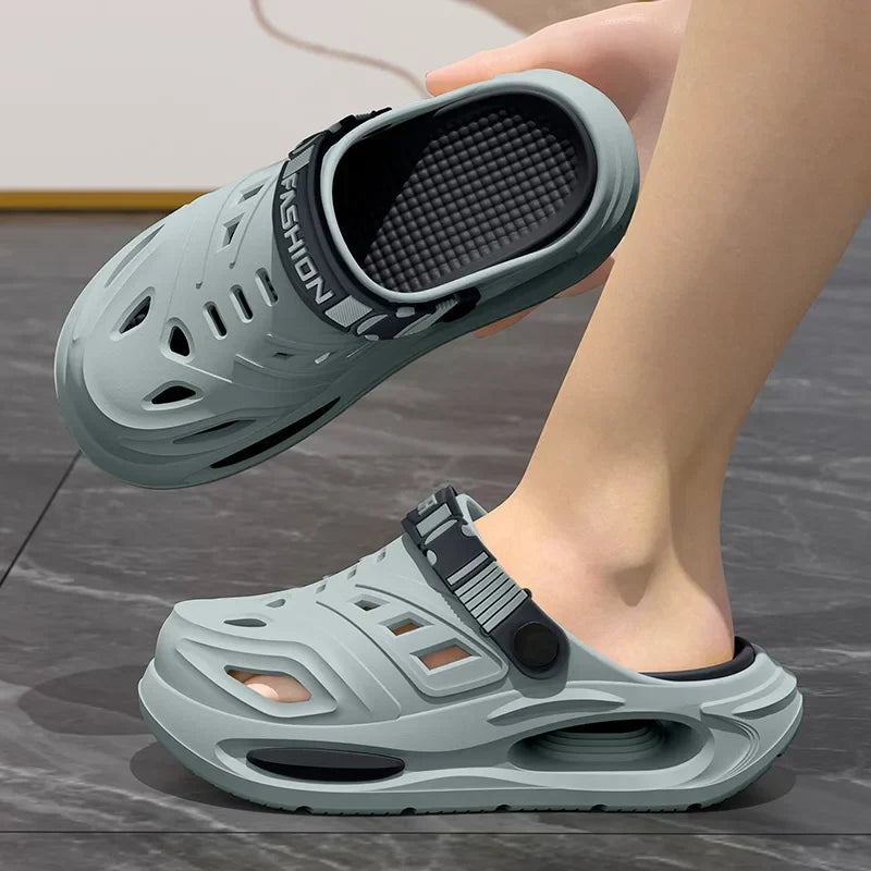 Klapki męskie | Wygodne slip-on z regulowaną opską