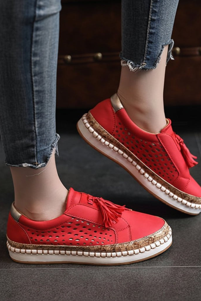 Buty damskie wsuwane | Amortyzacja, oddychające wsparcie