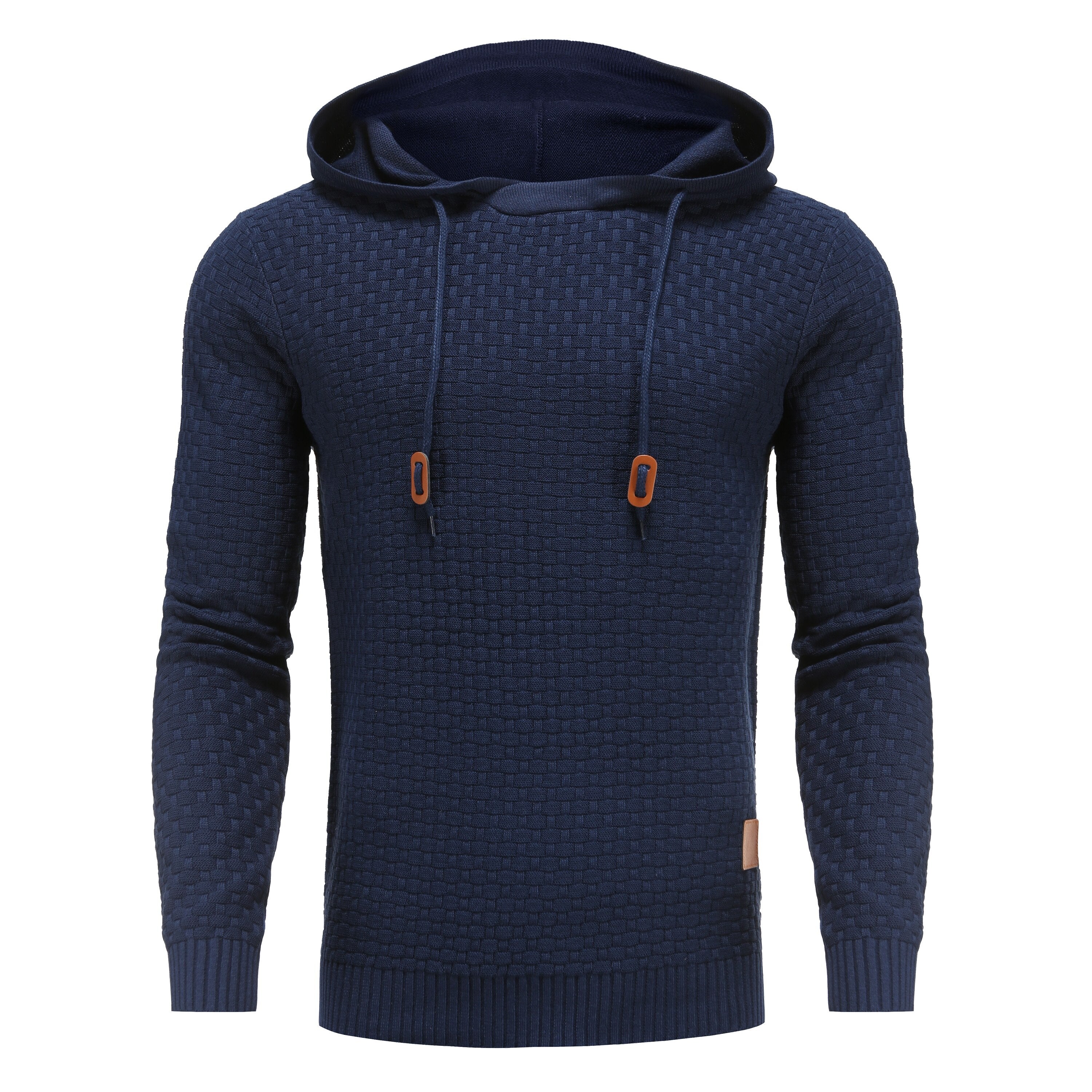 Stylowy męski sweatshirt z kapturem i kieszenią