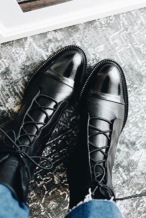 Buty damskie na obcasie | Urielle czarne, komfortowe